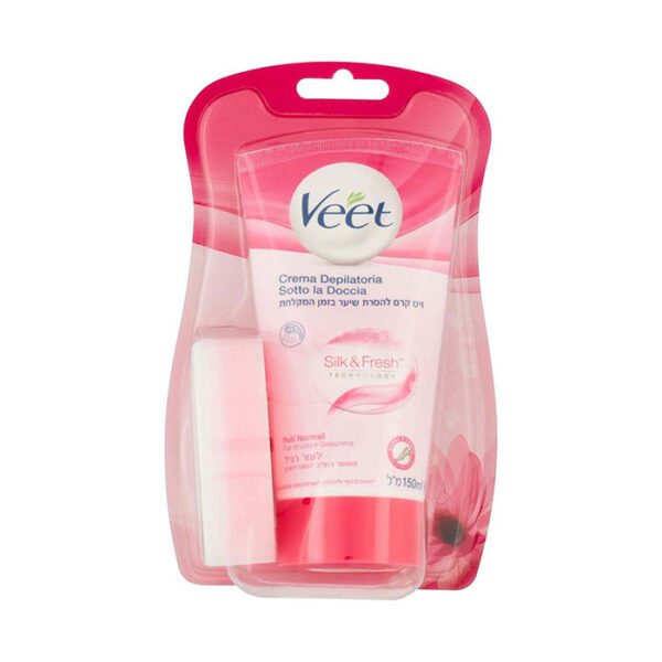 Veet Crema Sotto la Doccia Pelli Normali Silk & Fresch -150 ml
