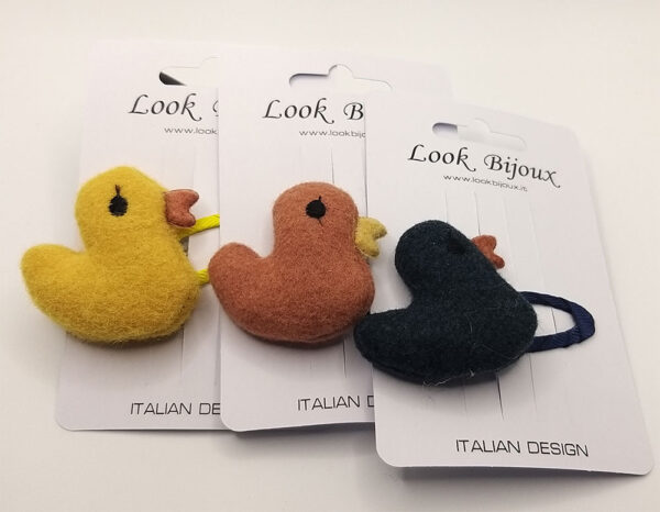 Look Bijoux Mollette per Capelli Pulcino