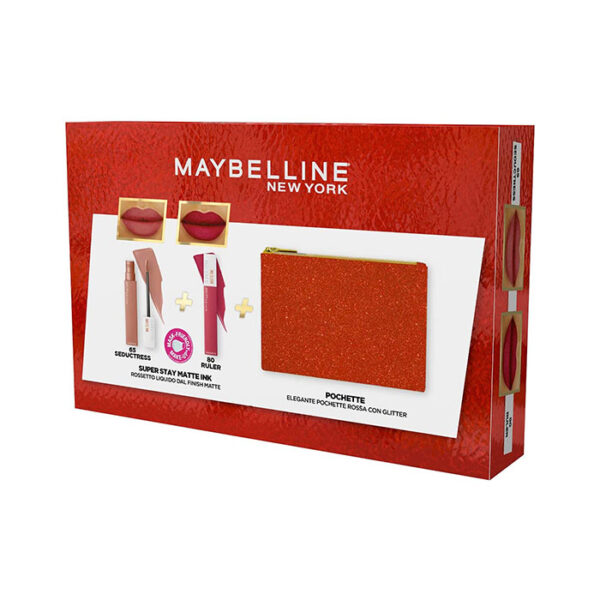 Maybelline Pochette Limited Edition 2021 -Rossetto Super Stay Matte Ink 65 e 80
