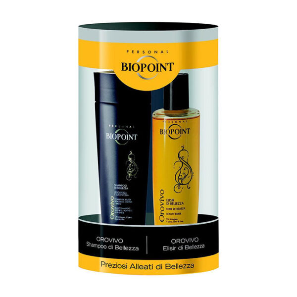 Biopoint Confezione Orovivo -Shampoo di Bellezza + Elisir di Bellezza
