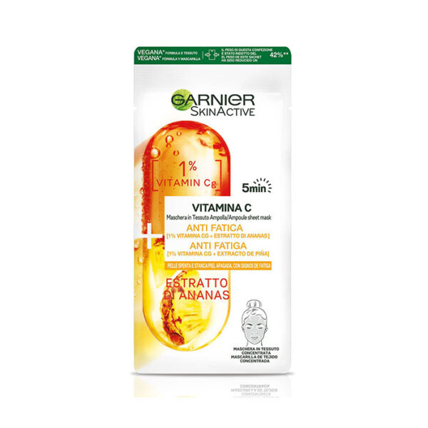 Garnier Maschera in Tessuto Ampolla Anti Fatica
