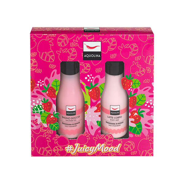 Aquolina Juice Mood Fragolina di Bosco Bagno Doccia+ Latte Corpo