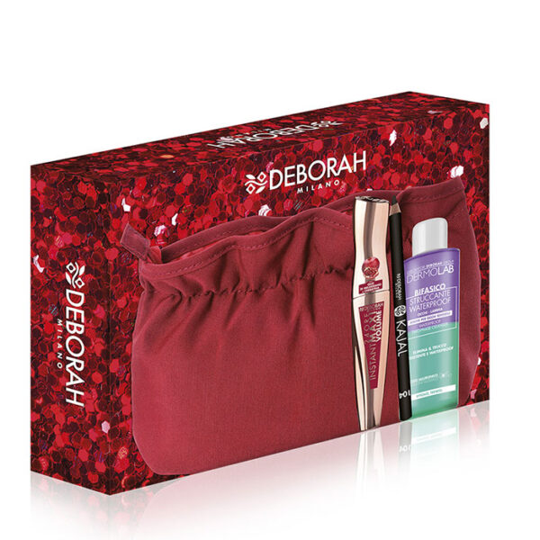 Deborah Kit Mascara Instant Maxi Volume + Matita Occhi + Struccante