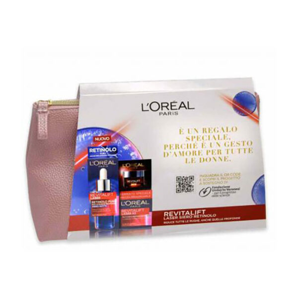 L'Oreal Pochette Natale 2021 Revitalift Laser Siero Retinolo