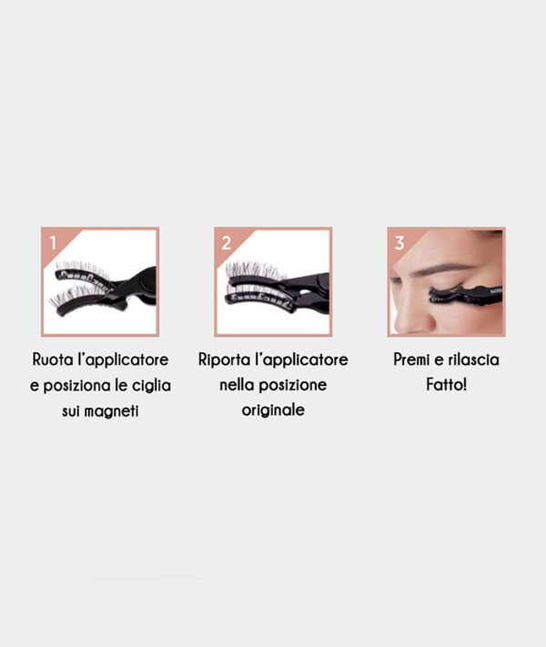 Kiss Ciglia Magnetiche Natural -Natural Lashes 