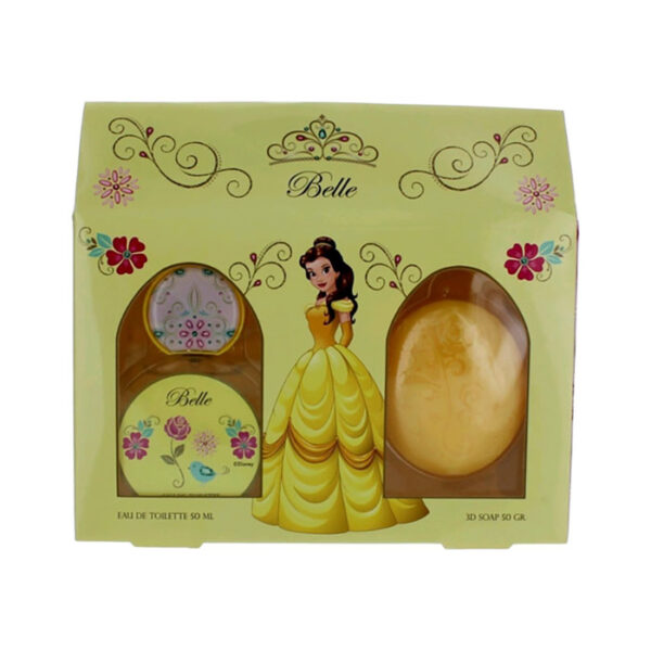 Disney Kit Princess Belle Eau de Toilette 50 ml + 3D Soap