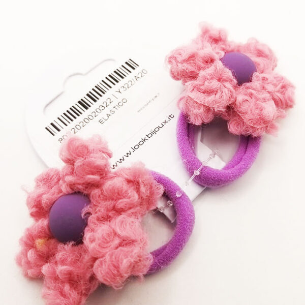 Look Bijoux Elastico per Capelli a Fiori