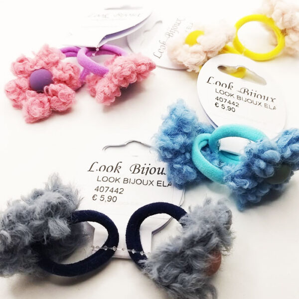 Look Bijoux Elastico per Capelli a Fiori