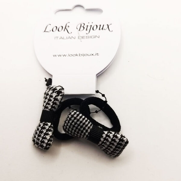 Look Bijoux Elastico per Capelli Coppia 
