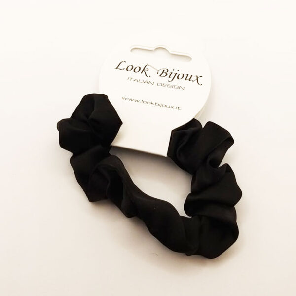 Look Bijoux Elastico per Capelli Nero