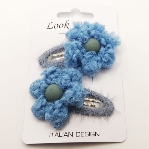 Look Bijoux Mollette per Capelli Coppia Fiori