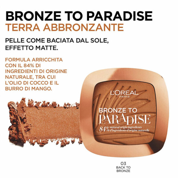 L'Oreal Terra Abbronzante Bronze to Paradise - 03 Back to Bronze