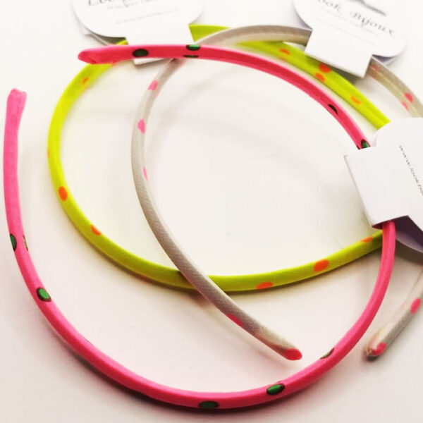 Look Bijoux Cerchietto per Capelli Colorato