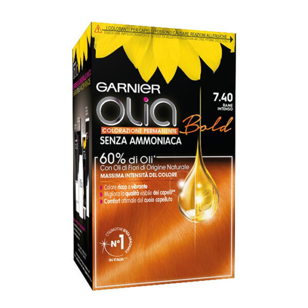 Olia Colorazione Permanente Olia 7.40 Rame Intenso