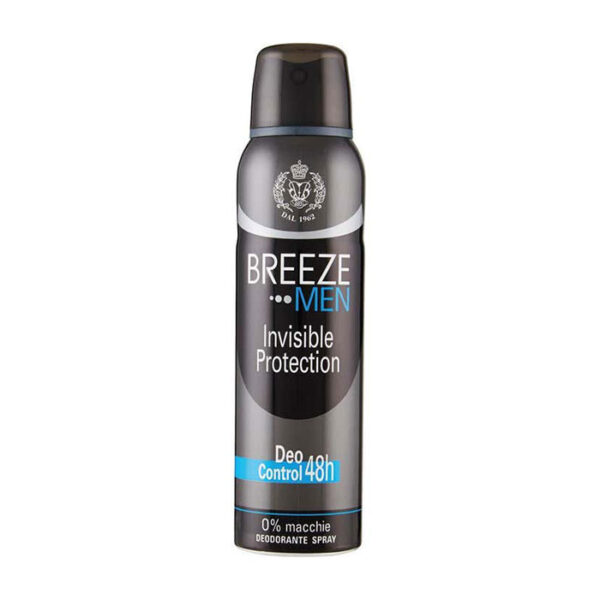 Breeze Men Deodorante Spray Invisible -150 ml