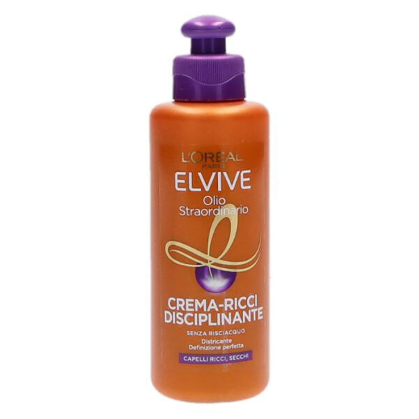 Elvive Olio Straordinario Crema Ricci Disciplinante -200 ml