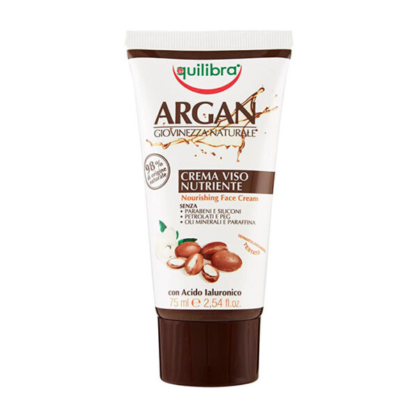 Equilibra Argan Crema Viso Nutriente -75 ml