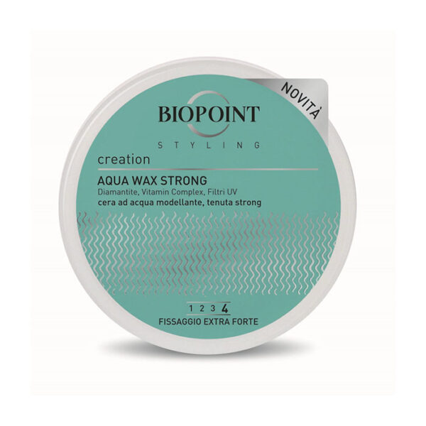 Biopoint Aqua Wax Strong -Cera Modellante Capelli -100 ml