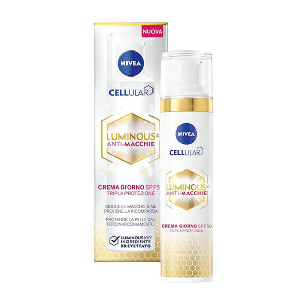 Nivea Crema Giorno Anti Macchie Spf 50  Cellular Luminous 360 -40 ml