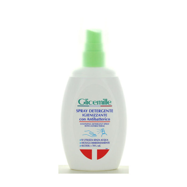 Glicemille Spray Detergente Igienizzante con Anti Batteico -75 ml