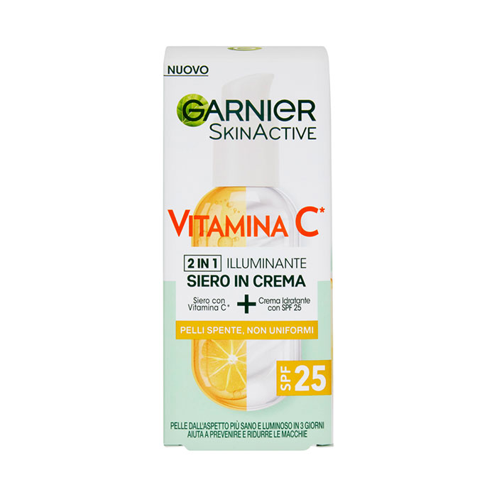 Garnier Siero in Crema Vitamina C Illuminante e Idratante -50 ml - Beauty  Profumerie