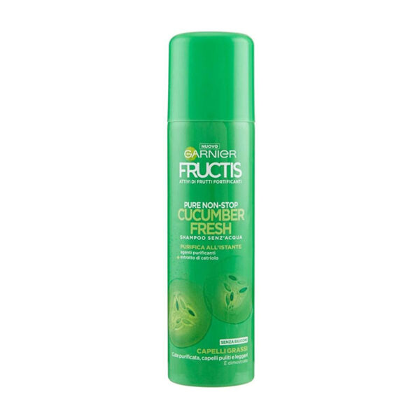 Fructis Shampoo Secco Senz'Acqua  per Capelli Grassi Cucumber Fresh -150 ml