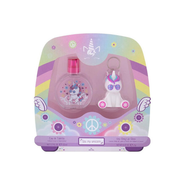 Unicorn Confezione Regalo Bimbi Eau de Toilette + Key Ring Lip