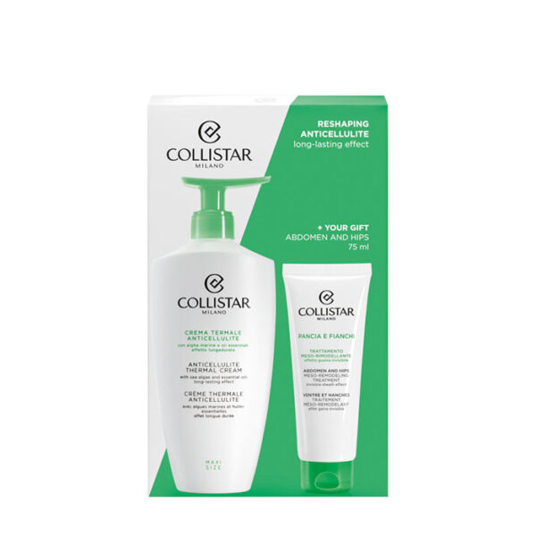 Collistar Kit Crema Termale Anticellulite + Trattamento Pancia e Fianchi in Regalo