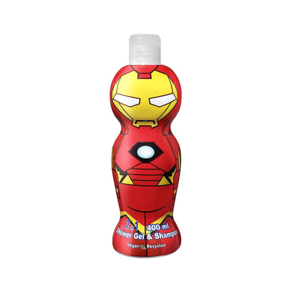 Marvel Ironman Gel Doccia e Shampoo 2 in 1 per Bambini -400 ml