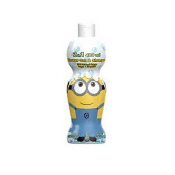 Minions Gel Doccia e Shampoo 2 in 1 per Bambini -400 ml
