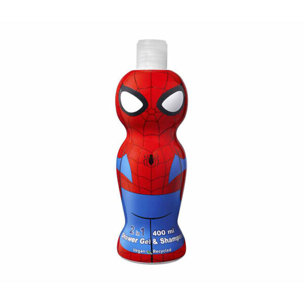 Marvel Spiderman Gel Doccia e Shampoo 2 in 1 per Bambini -400 ml