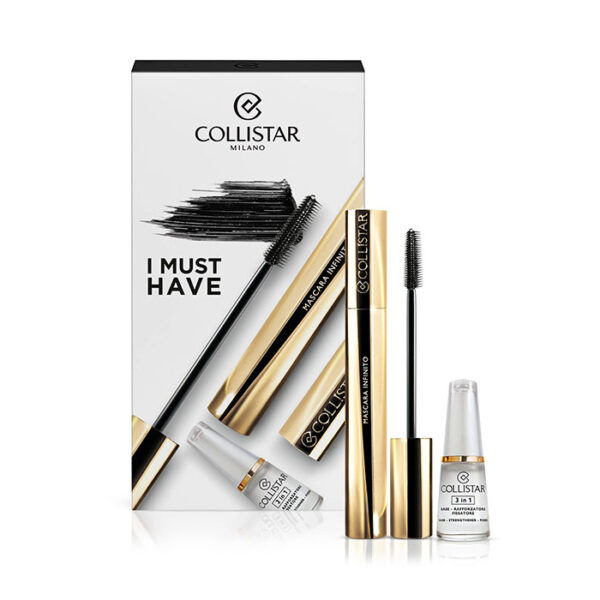 Collistar Confezione Mascara Infinito + Smalto 3in1 Base