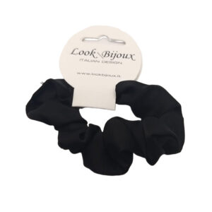 Look Bijoux Elastico per Capelli Nero 