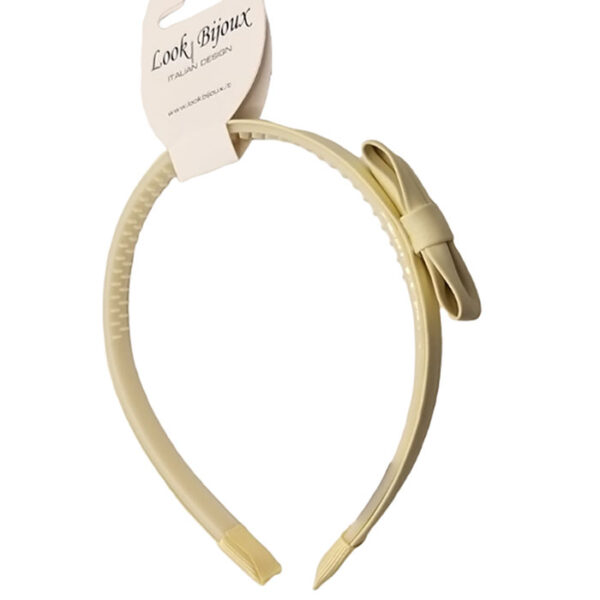 Look Bijoux Cerchietto per Capelli con Fiocco -Vari Colori 