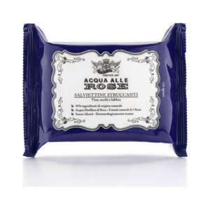 Roberts Acqua alle Rose Salviettine Detergenti Struccanti Viso Labbra Occhi -20 pz
