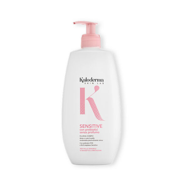 Kaloderma Fluida Corpo Sensitive con Prebiotici senza Profumo -400 ml
