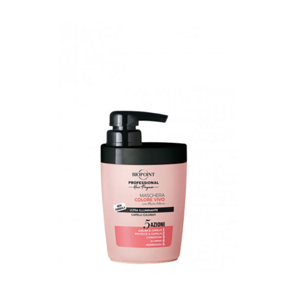 Biopoint Professional Maschera Hair Program Colore Vivo -300 ml