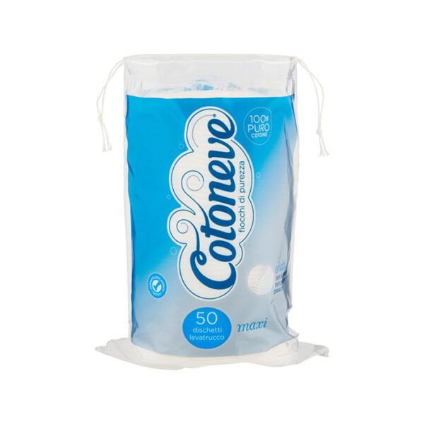 Cotoneve Dischetti levatrucco Maxi Rotondi -50 pz