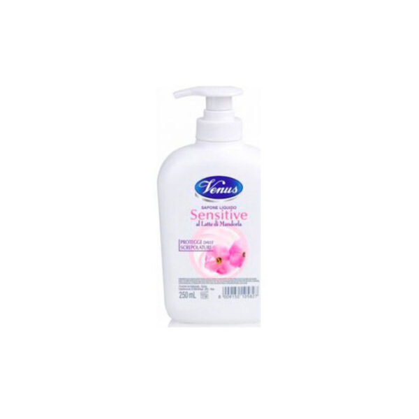 Venus Sapone Liquido Sensitive al Latte di Mandorla  -250 ml