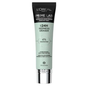 L' Oreal Paris -Prime Lab 24H Primer Redness Eraser - Primer