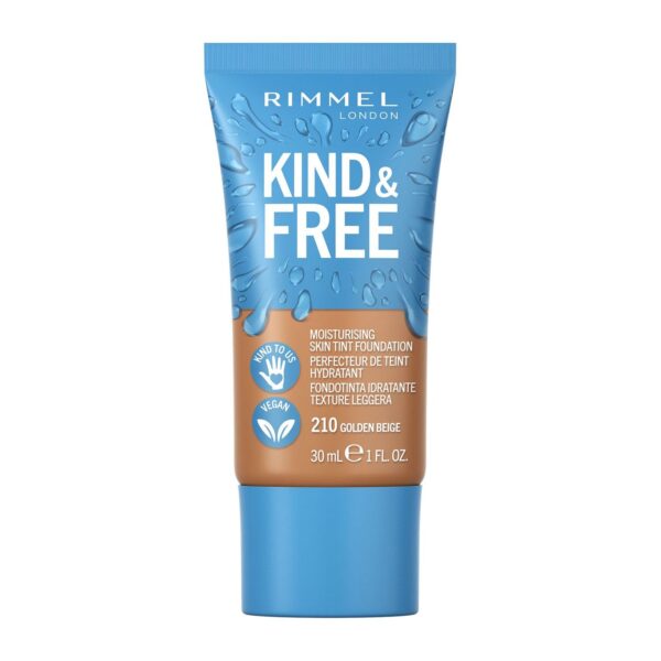 RIMMEL -Kind&Free Fondotina 210 GOLDEN BEIGE