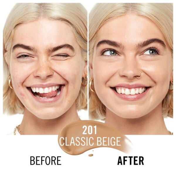 RIMMEL- Kind&Free Fondotinta 201 CLASSIC BEIGE
