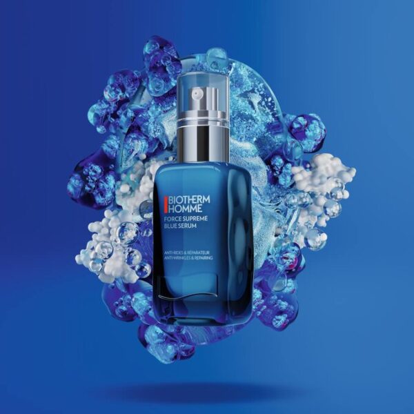 BIOTHERM - Force Supreme Blue Serum - Siero Viso Uomo