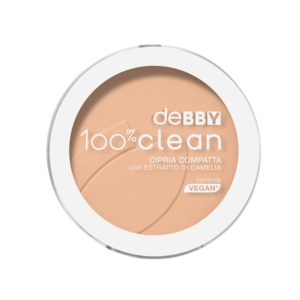 DEBBY 100%clean Cipria Compatta - 02 Cream